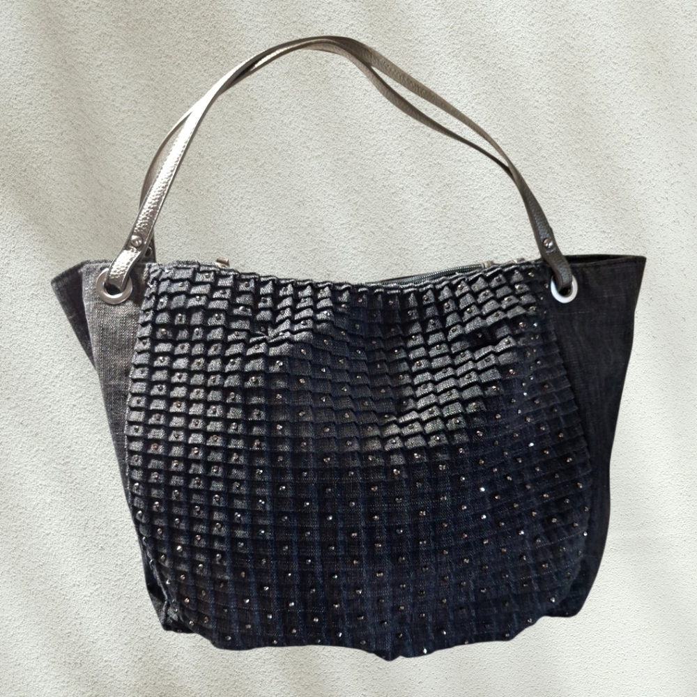 Coldwater Creek Charcoal Hobo HandBag